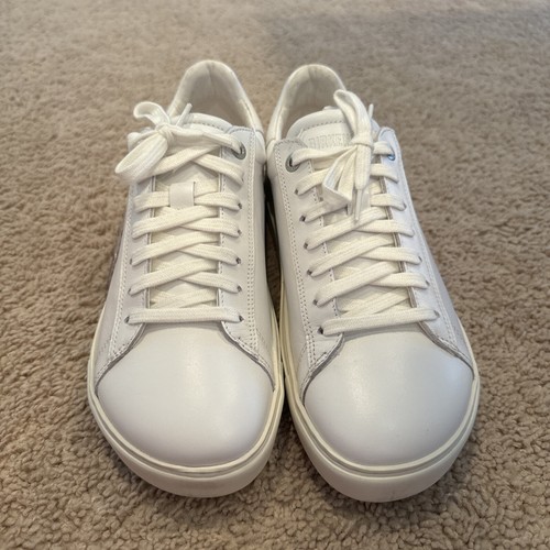 BIRKENSTOCK Women’s Bend Low Top Leather Sneakers White 39/ US L8 M6 $150 NEW - Picture 4 of 7