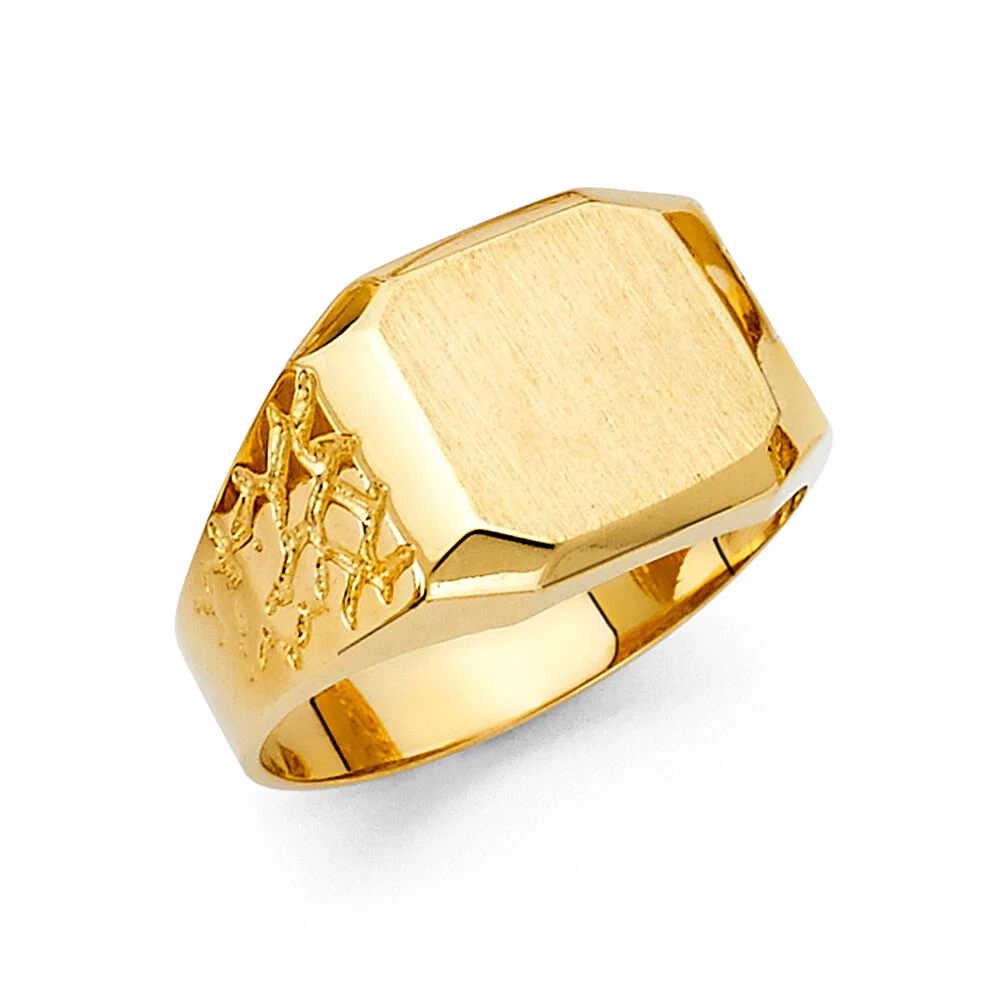 14K Yellow Gold Men s Gold Ring Avg. Weight 6.9 grams