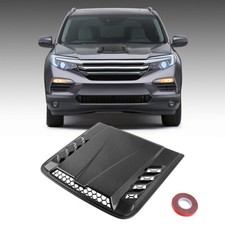 Carbon Fiber Air Flow Hood Scoop Bonnet Vent Covers Guard Decor For Honda Pilot Carbon Fiber Air Flow Hood Scoop Bonnet Vent Covers Guard Decor For Honda Pilot