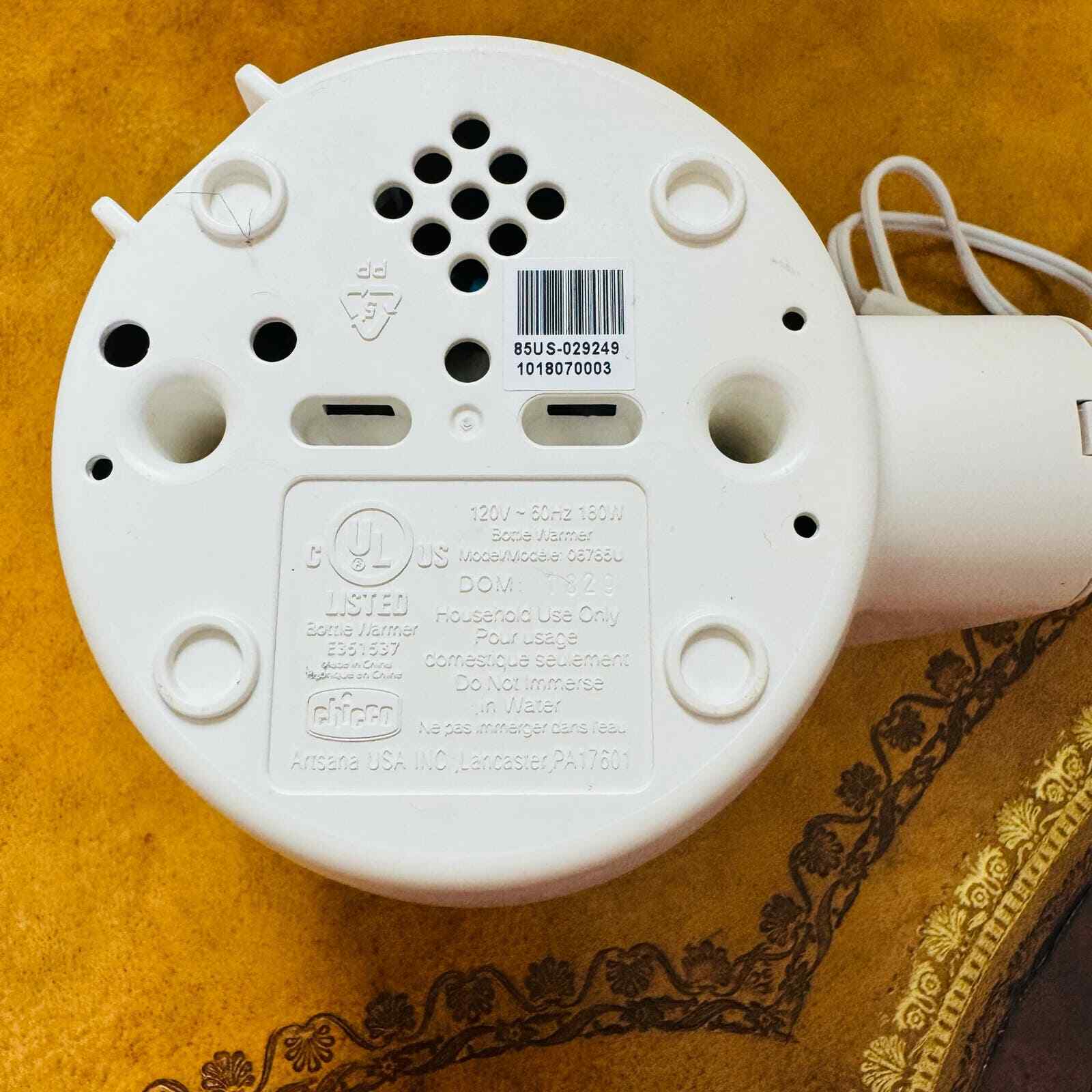 CHICCO NATURALFIT DIGITAL SAFE CONVENIENT BOTTLE & BABY FOOD WARMER NEW