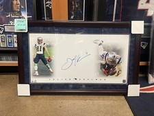 JULIAN EDELMAN Autographed Julian  16x32 Panoramic Photo