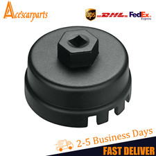 Oil Filter Cap Wrench Cup Socket Remover Tool For Toyota Lexus 64MM 14 Flutes