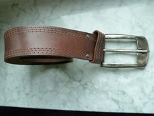NO EXCESS LEATHER BELT LEATHER BELT BROWN WIDE / 95 / 115