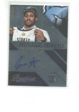 2014-15 PRESTIGE PLUS PRESTIGIOUS PREMIERES SIGNATURES #PPJS JARNELL STOKES