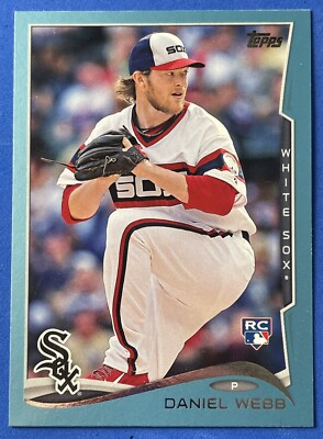 2014 Topps Update Walmart Blue SSP Daniel Webb RC Rookie US-330 White Sox