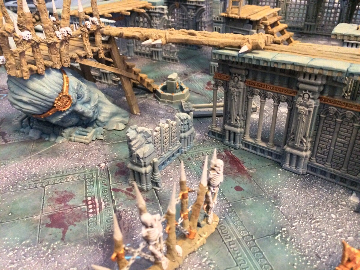 WARCRY Scenery Painted COMMISSION Starter Set Terrain AOS Age