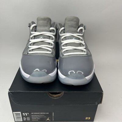 Nike Air Jordan 11 Retro Low “Cool Grey” 2018 528895-003 Men's
