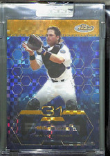 2003 Topps Finest Baseball  Gold X-Fractor #40 Mike Piazza No 125 of 199