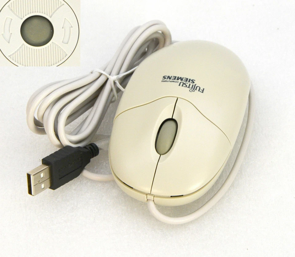 VINTAGE FSC LOGITECH OEM MOUSE USB SCROLL M-UK96A WINDOWS 98 2000 XP 7 10 O357 - Bild 2 von 3