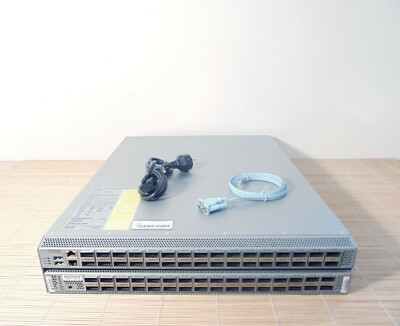 Cisco N3K-C3164Q-40GE Nexus 3164Q 64 QSFP+ ports 2RU switch 1x PSU port-side Int