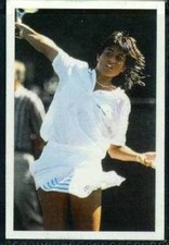 Scarce Trade Card of Gabriela Sabatini, Tennis 1986