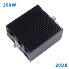 Coaxial 200W N Male-Female RF Attenuator 50ohm Fixed Attenuators DC-3GHz 20dB