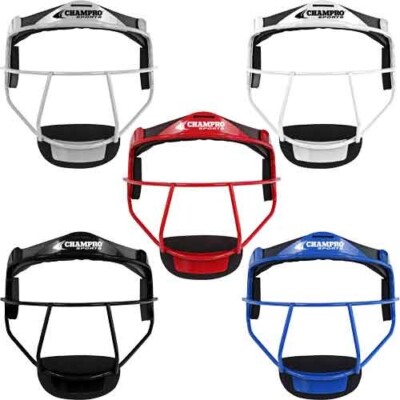 Champro Sports The Grill Fastpitch Softball Fielders Facemask, Youth Size