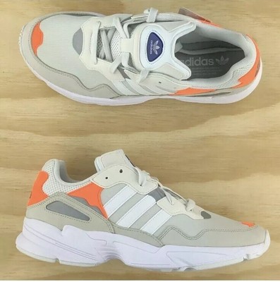 Adidas Originals Yung 96 White Orange Purple Mens Running Shoes F Size 10 Ebay