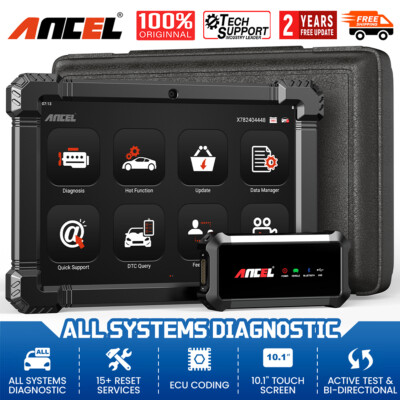 Ancel X7 OBD2 Scanner Bluetooth Auto All System ABS DPF IMMO Tablet Diagnostic