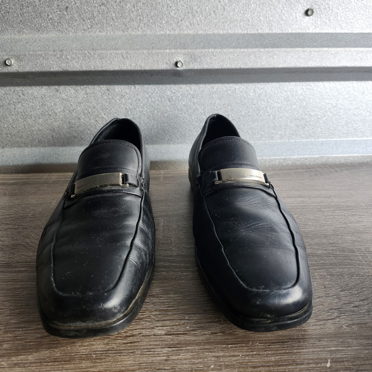 calvin klein dress shoes black Calvin Klein Men's Malcome Slip-on Dress Shoes at Foxvalley Mall in Aurora, IL
