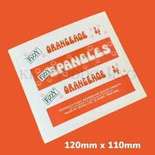 Orangeade Spangles Sweet Wrapper Classic Vinyl Sticker 1950 dummy Sweets Vintage