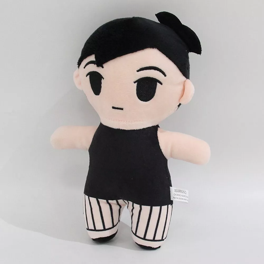 Sunny Plush Toy Cute Omori Stuffed Doll Black Hair Figure Stuffed