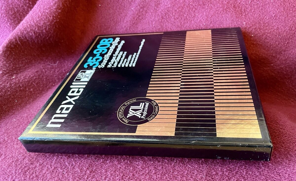 Vintage Maxell UD XL 35-90B - Back-coated Tape - Content Vintage Maxell UD XL 35-90B - Back-coated Tape - Content