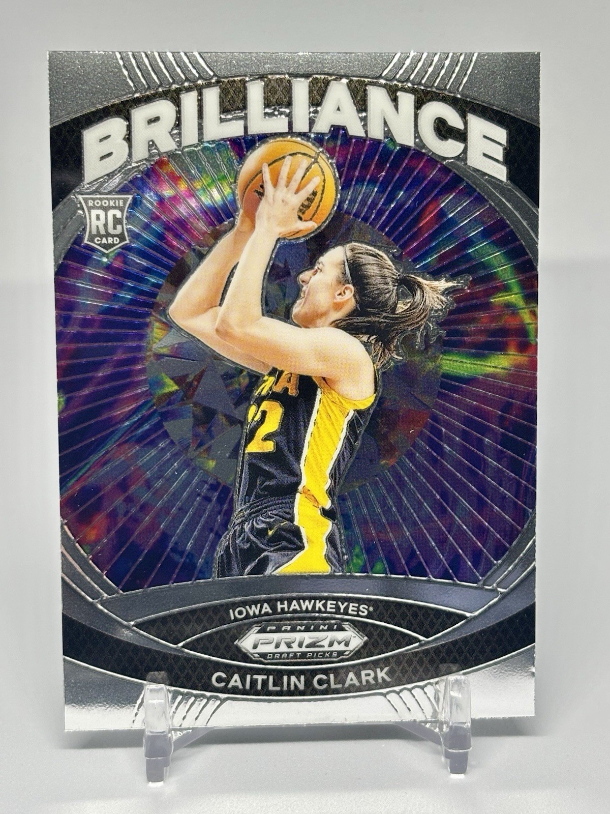 2024 Panini Prizm Draft Picks - Brilliance Caitlin Clark #2 (RC)