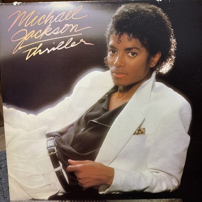 RARE - MICHAEL JACKSON THRILLER RARE COVER ERROR VINYL RECORD QE 38112