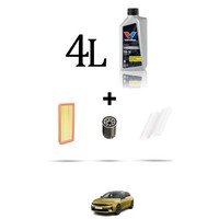Hoffcar Wartungskit 3 Filter Und 4L ÖL FüR Opel Astra L 1.2 96Kw Ab 2021