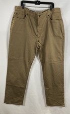 Banana Republic Men's 5 Pocket Pants Khaki Tan Cotton Stretch NWT Sz 40x32