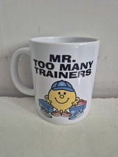 MR TOO MANY TRAINERS MUG