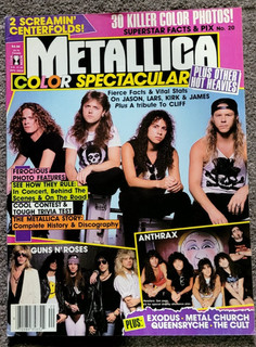 Metallica Color Spectacular 1989 Number 20