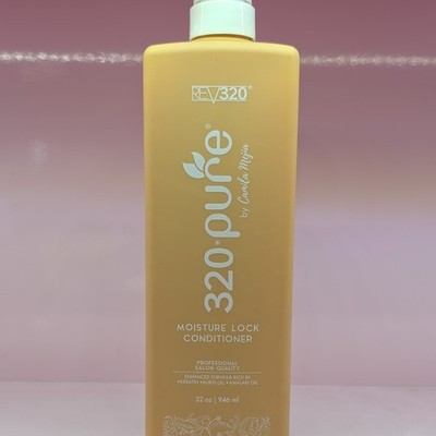 REV 320 Pure Moisture Rich Conditioner Dry Hair Argan Jojoba Omega 32 oz