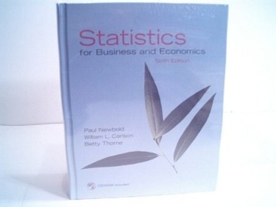 Statistik für Wirtschaftswissenschaften Hardcover