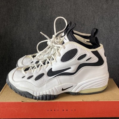 VINTAGE Nike Air Force OTS Mens 16 US Basketball Shoes White Sneakers READ 90s