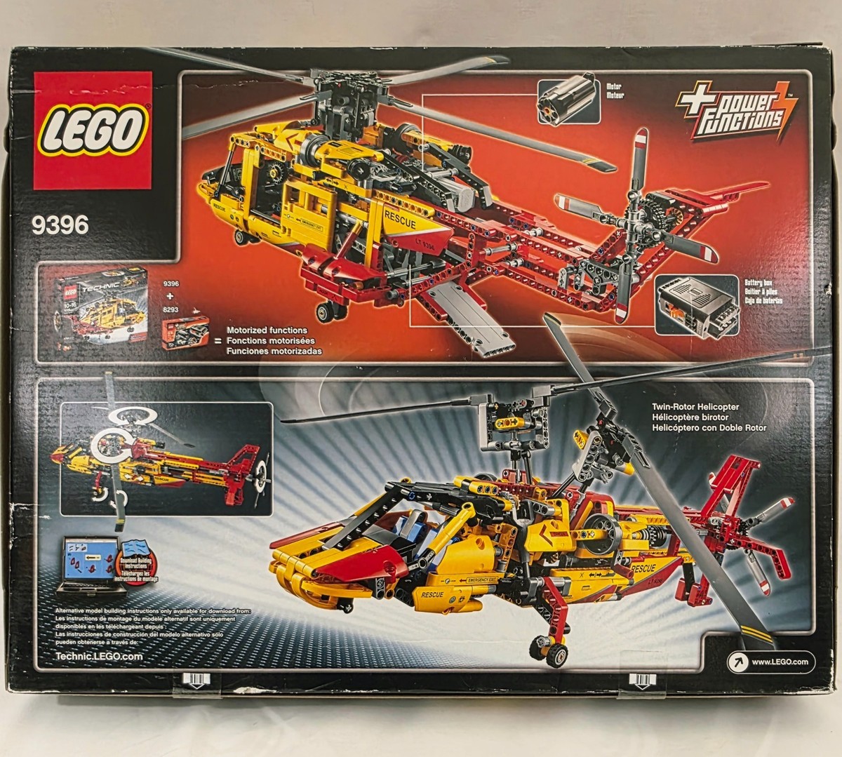 LEGO TECHNIC: Helicopter (9396) for sale online | eBay