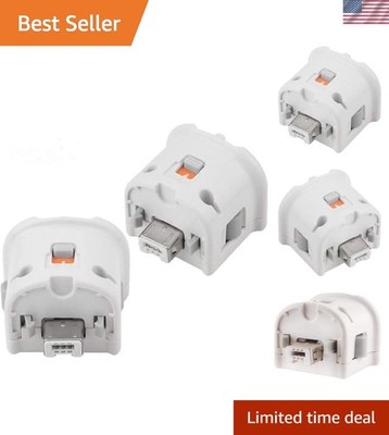 2-Pack Wii Motion Plus Adapters for  Remote - Ultimate Control Upgrade
