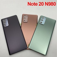 For Samsung Galaxy Note 20 Battery Rear Door Back Glass Cover with Camera Lens