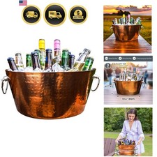 Ice Bucket Wine Cooler Cooler Drink Cooler Large Ice Bucket Party Cooler