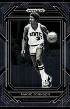 Magic Johnson 2023 Panini Prizm Draft Picks #79 Michigan State Spartans NBA READ