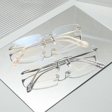 Lijia LJGOOD Pure Titanium Anti Blue Light Goggles Fashion Glasses 1816