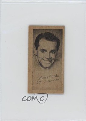 1937 Peerless Cloudy Studio Name in Script The Owl Drug Co Back Henry Fonda 2n4