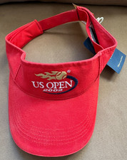 NEW WITH TAGS: Fila 2002 US Open Tennis Visor Hat Cap