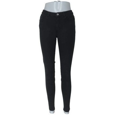 Zara Basic Denim, Jeans, Größe: 38, Z1975 DENIM, Schwarz, Einfarbig, Denim #bNd