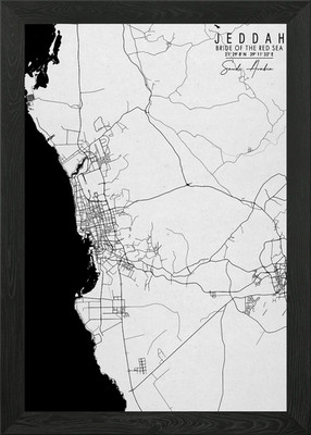 DCM Jeddah Bride Of The Framed Wall Art Poster Canvas Print Picture