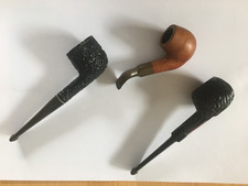 Konvolut 3 Pfeifen beraucht - HSB Bruyere,  Holid de Luxe, Brewotex