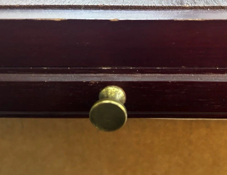 Vintage Franklin Mint Monopoly Collector's Edition Wood Player Drawers - Image 4 of 4