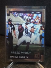2017 Panini Donruss - Marcus Mariota #214 Press Proof Silver /100
