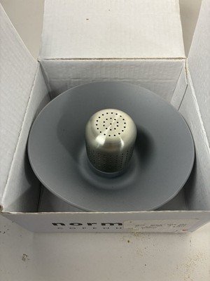 Normann Copenhagen Danish MOdern Tea Strainer Silicone Stainless Steel Infuser