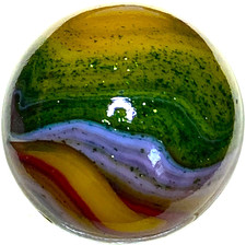 DAS/JABO SOME OF MY FAVORITES OXBLOOD AVENTURINE SWIRLED SHOOTER .69" M846