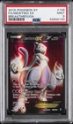 2015 POKEMON XY BREAKTHROUGH #158 FULL ART/MEWTWO EX PSA 9