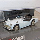 CORGI TRIUMPH TR3A SEBRING WHITE 1/43 04001