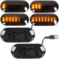 VW Polo IV 01-05 Seitenblinker LED Smoke Dynamic 2Er-Set